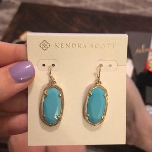 Kendra Scott turquoise earrings